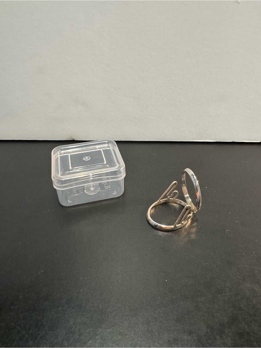 Arthritis Finger Splint Bending Sideways Lateral Deviation Silver 925 Size 11.25 - Picture 3 of 8